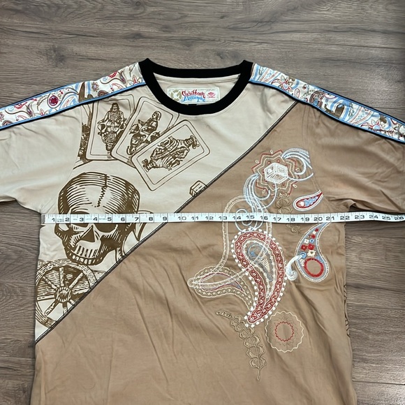 Y2K Caribbean Millionaire Size Large Shirt - Picture 6 of 8